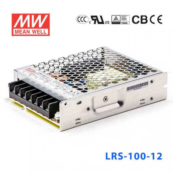 明緯電源LRS-100-12 102W 12V